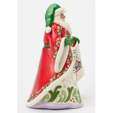 Jim Shore Jim Shore Santa Winter Scene Musical Figurine