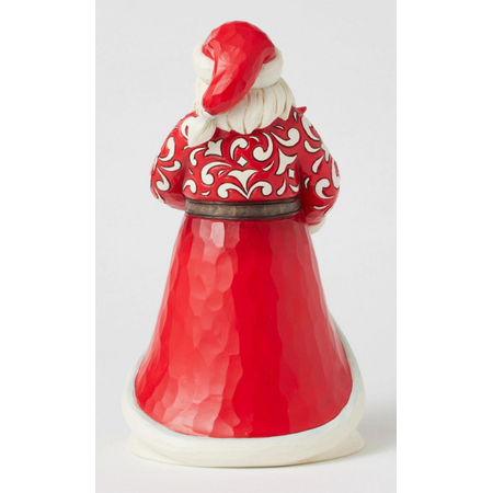 Jim Shore Jim Shore Santa with Blooming Amaryllis Figurine