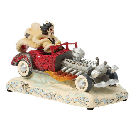 Jim Shore Jim Shore Cruella Car Scene Musical Figurine