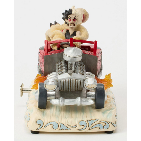 Jim Shore Jim Shore Cruella Car Scene Musical Figurine