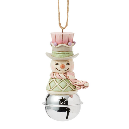Jim Shore Jim Shore Heartwood Sweets Snowman Bell Ornament