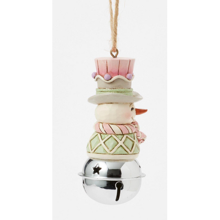 Jim Shore Jim Shore Heartwood Sweets Snowman Bell Ornament