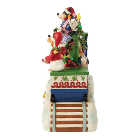 Jim Shore Jim Shore Mickey & Friends LED Musical Train Figurine
