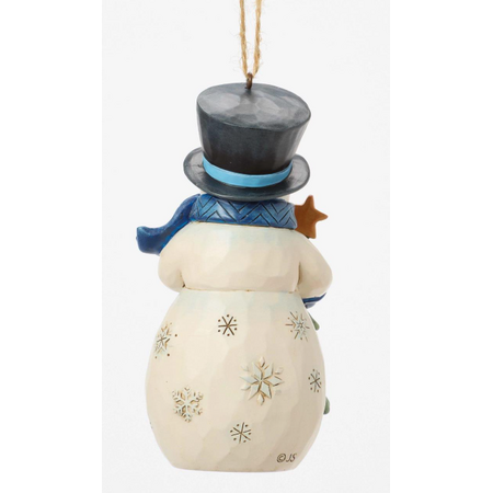 Jim Shore Jim Shore Snowman with Tree Ornament