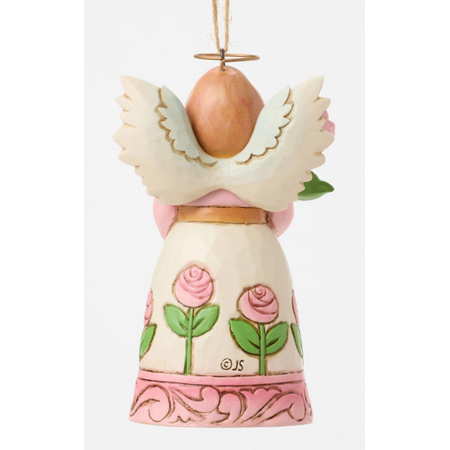 Jim Shore Jim Shore Angel With Roses Ornament