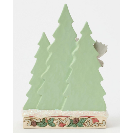 Jim Shore Jim Shore Woodland Moose with Layered Tree Figurine