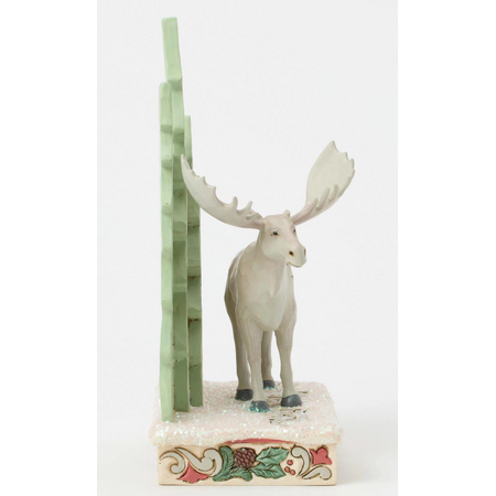 Jim Shore Jim Shore Woodland Moose with Layered Tree Figurine