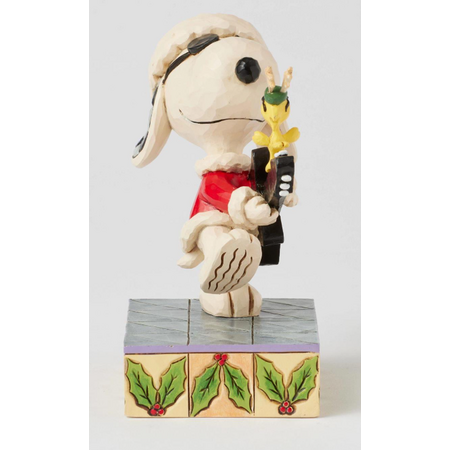 Jim Shore Jim Shore Snoopy & Woodstock Rock Figurine