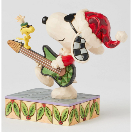 Jim Shore Jim Shore Snoopy & Woodstock Rock Figurine