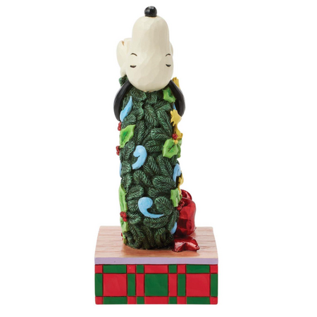 Jim Shore Jim Shore Snoopy Sleeping on LED Wreath Figurine