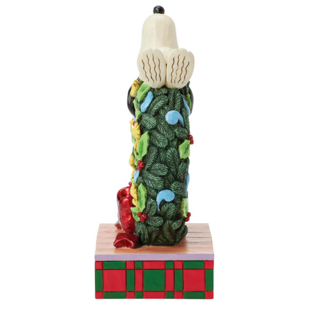 Jim Shore Jim Shore Snoopy Sleeping on LED Wreath Figurine
