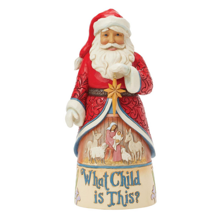 Jim Shore Jim Shore What Child Is This Santa Figurine