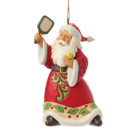 Jim Shore Jim Shore Pickleball Santa Ornament