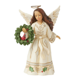 Jim Shore Jim Shore White Woodland Angel with Cardinal Figurine