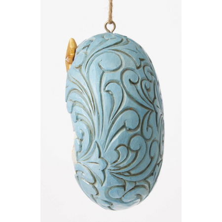 Jim Shore Jim Shore Blue and Gold Holy Family Hanging Ornament
