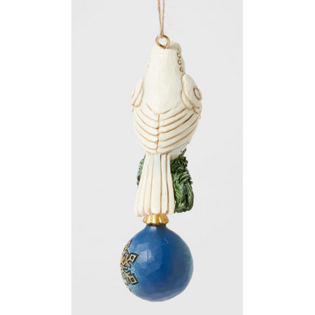 Jim Shore Jim Shore Blue and Gold Dove Hanging Ornament
