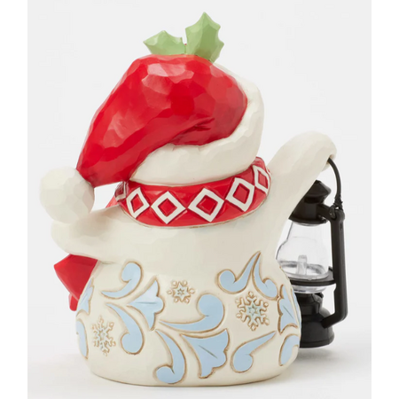 Jim Shore Jim Shore Snowman Oversized Lantern Pint Figurine