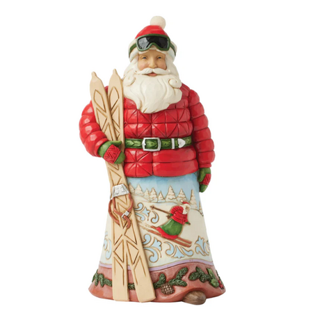 Jim Shore Jim Shore Christmas at the Lodge Santa Figurine