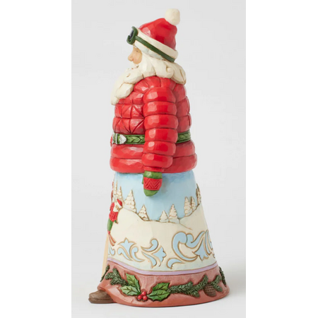 Jim Shore Jim Shore Christmas at the Lodge Santa Figurine