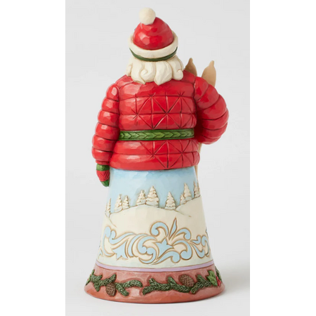 Jim Shore Jim Shore Christmas at the Lodge Santa Figurine