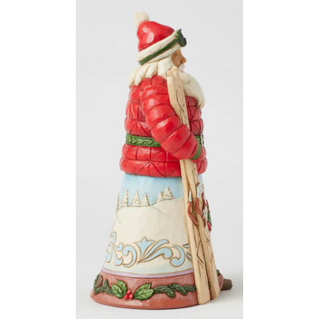 Jim Shore Jim Shore Christmas at the Lodge Santa Figurine