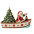 Jim Shore Jim Shore Santa in Boat With Tree Figurine
