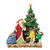 Jim Shore Jim Shore Santa with M&M'S Characters Figurine