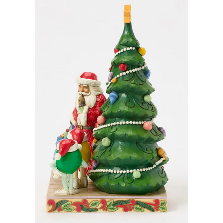 Jim Shore Jim Shore Santa with M&M'S Characters Figurine