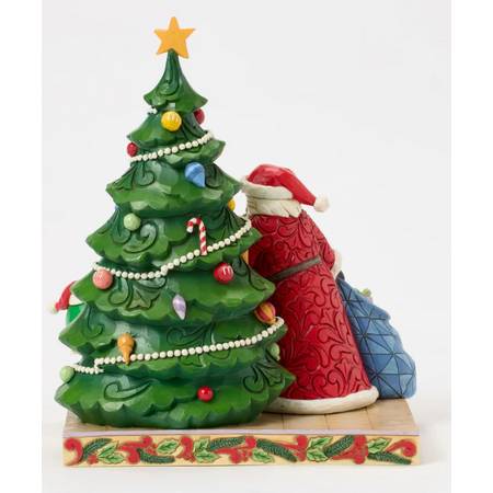 Jim Shore Jim Shore Santa with M&M'S Characters Figurine