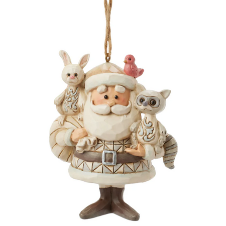 Jim Shore Jim Shore Woodland Santa with Animals Ornament