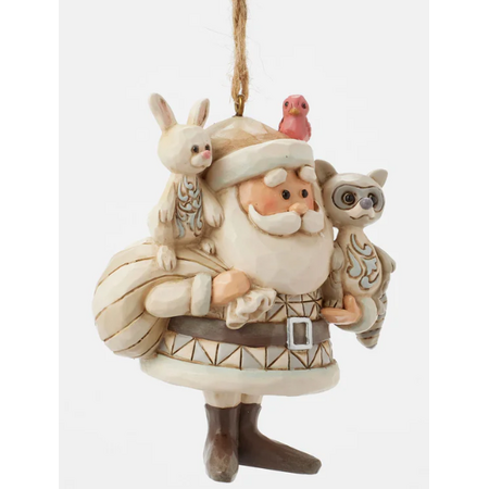 Jim Shore Jim Shore Woodland Santa with Animals Ornament