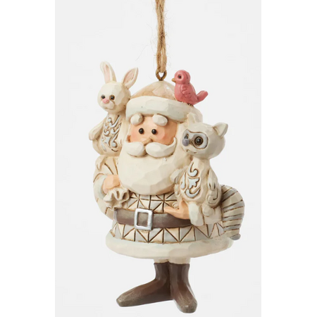 Jim Shore Jim Shore Woodland Santa with Animals Ornament
