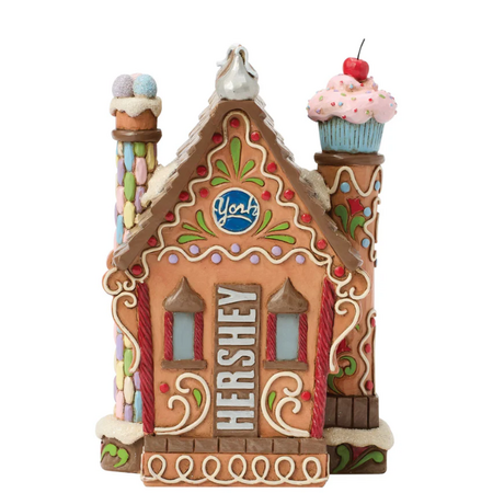 Jim Shore Jim Shore Hershey Gingerbread House Figurine