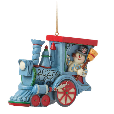 Jim Shore Jim Shore 2025 Frosty in Train Ornament