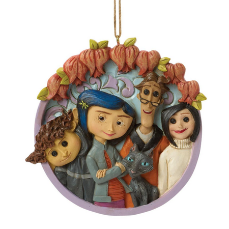 Jim Shore Jim Shore Coraline Group Ornament