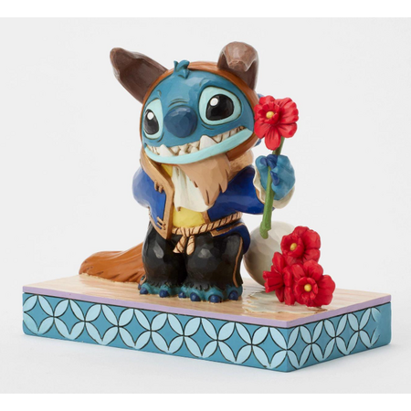 Jim Shore Jim Shore Stitch Dressed As Beast Figurine