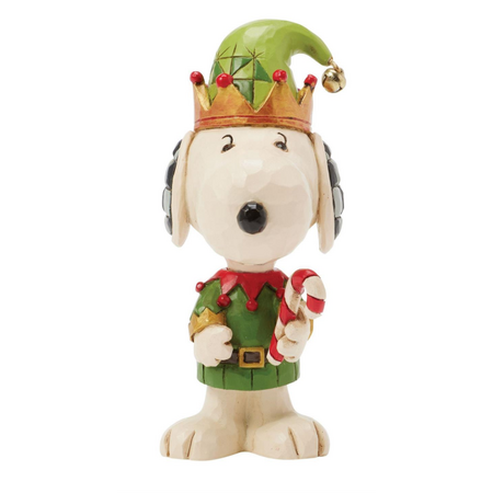 Jim Shore Jim Shore Snoopy Christmas Elf Mini Figurine