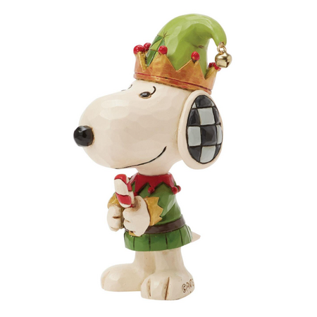 Jim Shore Jim Shore Snoopy Christmas Elf Mini Figurine