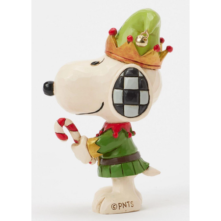 Jim Shore Jim Shore Snoopy Christmas Elf Mini Figurine