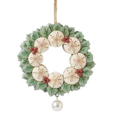 Jim Shore Jim Shore Sand Dollar Wreath Ornament