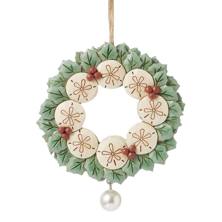 Jim Shore Jim Shore Sand Dollar Wreath Ornament
