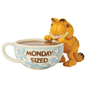 Jim Shore Jim Shore Garfield with Overized Coffee Figurine