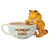 Jim Shore Jim Shore Garfield with Overized Coffee Figurine