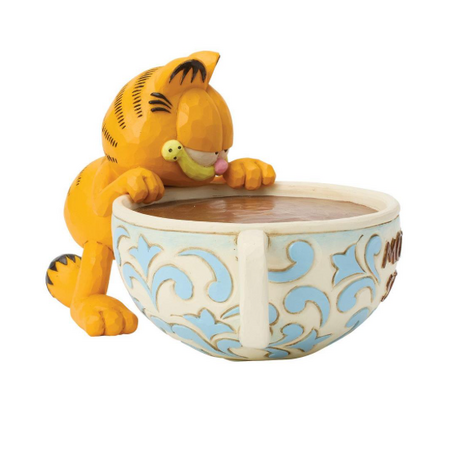 Jim Shore Jim Shore Garfield with Overized Coffee Figurine