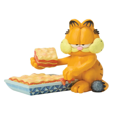 Jim Shore Jim Shore Garfield with Lasagna Figurine