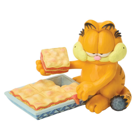 Jim Shore Jim Shore Garfield with Lasagna Figurine
