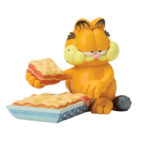 Jim Shore Jim Shore Garfield with Lasagna Figurine