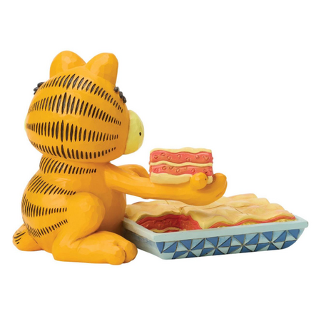 Jim Shore Jim Shore Garfield with Lasagna Figurine