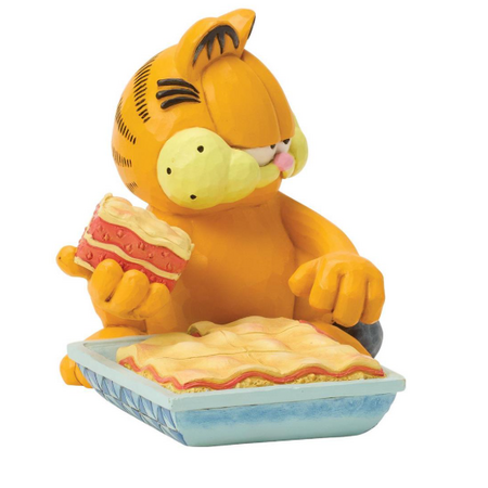 Jim Shore Jim Shore Garfield with Lasagna Figurine