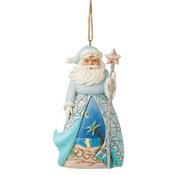 Jim Shore Jim Shore Santa with Starfish Cane Ornament